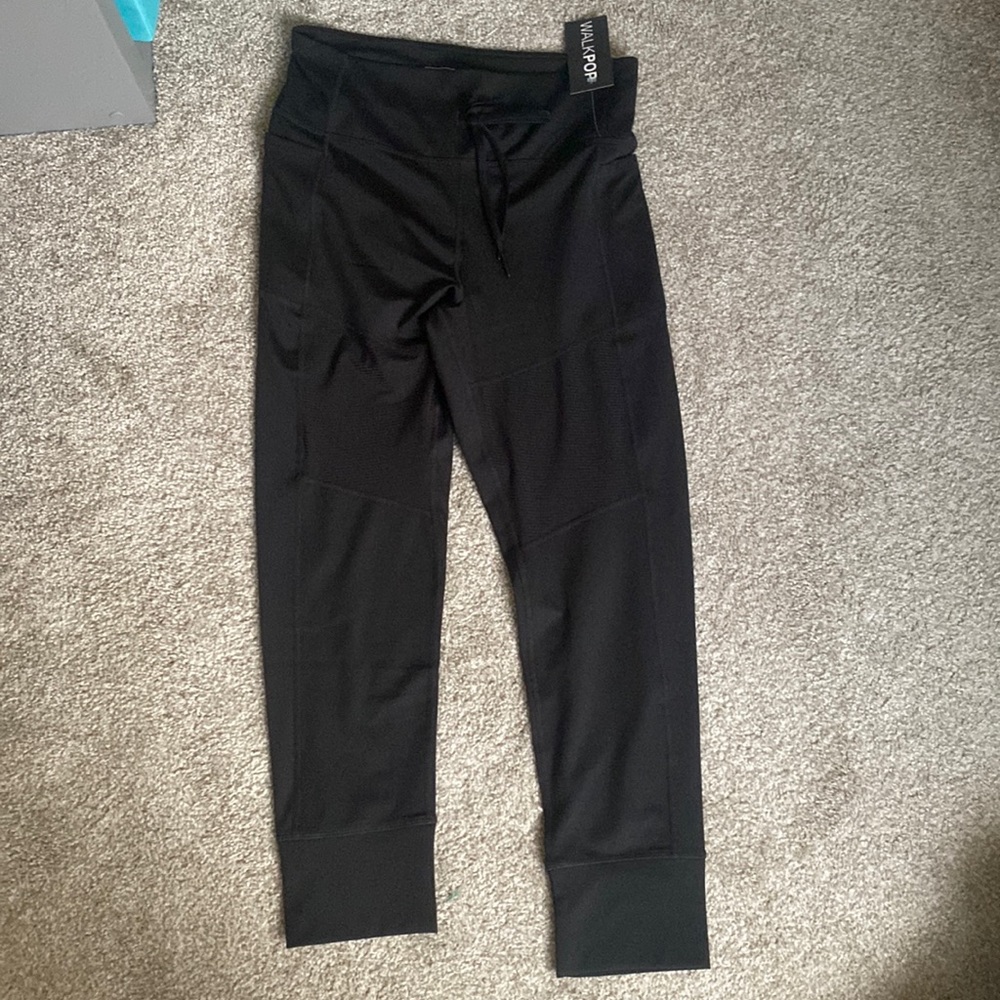 Black joggers